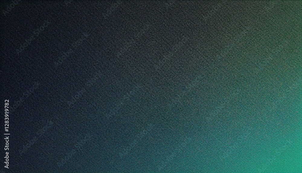 Poster textured gradient background with dark to turquoise colors, abstract design for modern visuals, webs