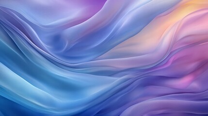 Obraz premium Opaque and soft waves create the perfect copy space.