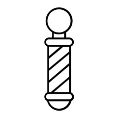 barbershop barber pole icon