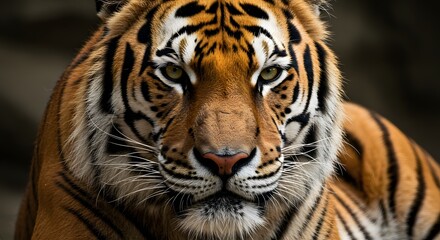 Fototapeta premium Royal Bengal Tiger Close-Up Portrait