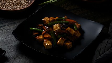Scrumptious Tofu Stir-Fry with Vegetables, Perfect for a Healthy Meal