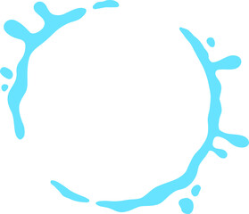 Water Circle Frame