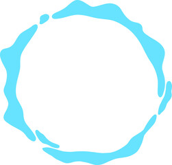 Water Circle Frame