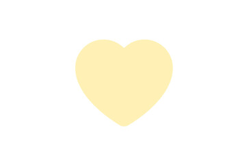 Heart yellow