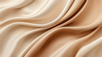 Obraz premium Pastel sand taupe champagne caramel golden beige gradient abstract shimmer elegant blank template high quality 
