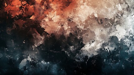Abstract artwork showing a textured surface with color variations