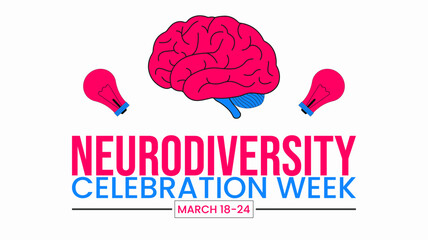 Neurodiversity Celebration Week Banner, Embracing Cognitive Differences