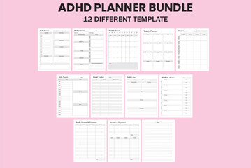 ADHD Planner Bundle