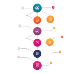 infographic design template isolated on transparent png