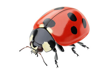 Fototapeta premium Ladybug - A Tiny Creature, a Big Impact on Nature's Ecosystem