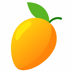 vector illustration of mango fruit
