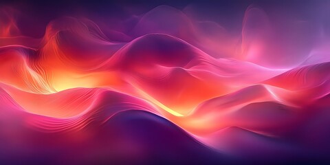 Obraz premium Abstract Colorful Flowing Shapes Background