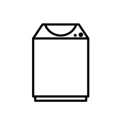 縦型洗濯機のアイコン