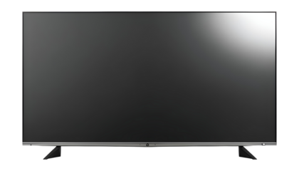 Television Screen on a Transparent Background