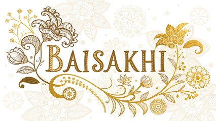 Fototapeta premium baisakhi Banner, happy baisakhi, 