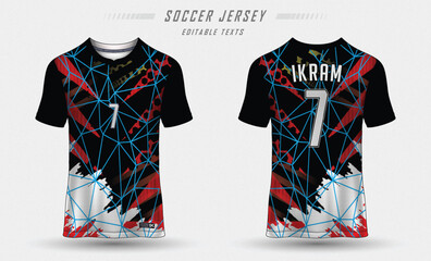 Sports Jersey Basket ball Jersey Football  Black