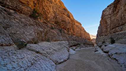 Oasi e canyon di Mides, regione di Tezeur