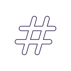 Hastag icon