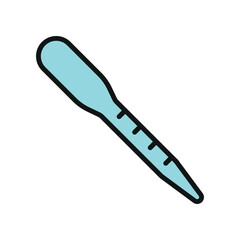 Pipettes icon designed with a precise flair, offering a professional look for projects