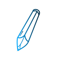 Obraz premium Pencil icon design template