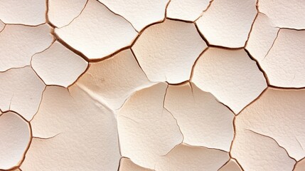 The dry soil features a unique cracking pattern showcasing a natural texture that serves as a perfect backdrop. It provides ample space for creative design or text placement