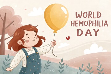hemophilia day,  World Hemophilia Day,  Illustration Art.  World Hemophilia Day Poster, World Hemophilia Day Banner, 
