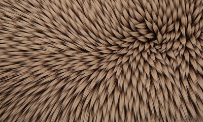 Fototapeta premium A close-up of pelt fur texture