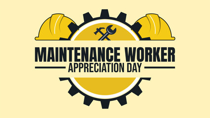 Maintenance Worker Appreciation Day Banner – Honoring Essential Workers