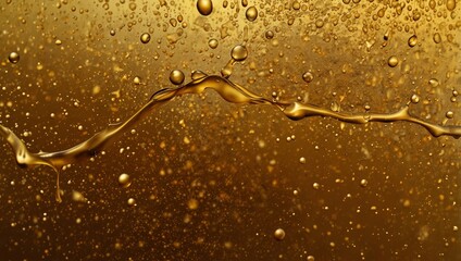 Clear oil liquid texture backgrounds gold condensation