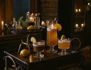 "Tropical Escape: A Refreshing Array of Summer Drinks"