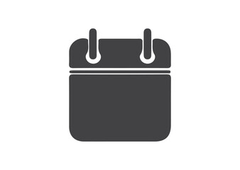 Calendar icon vector. Schedule, date icon symbol illustration