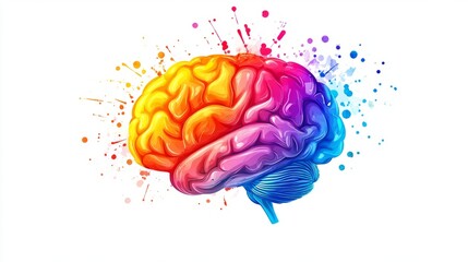 Professional White Symbolizing Brain Insights for Modern Applications