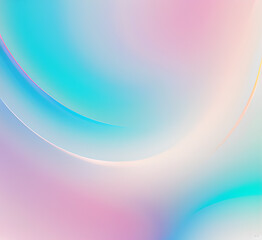 Obraz premium Neon gradient wave light in pink and blue tones on dark background creating futuristic and vibrant visuals for modern tech-inspired or artistic abstract.generative ai