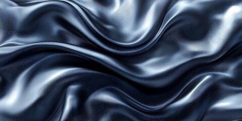 Fototapeta premium Draped dark fabric texture