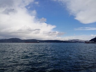 Istanbul, beim sonnigen Wetter 