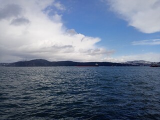 Istanbul, beim sonnigen Wetter 