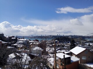 Istanbul, beim sonnigen Wetter 