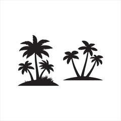 palm tree silhouette