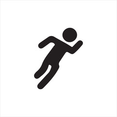 man jumping in the air