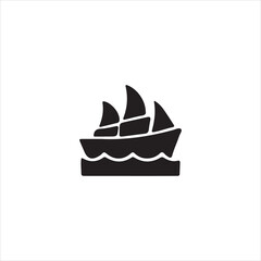 sailing ship vector illustration