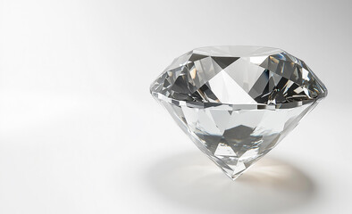 Diamond isolated on transparent background