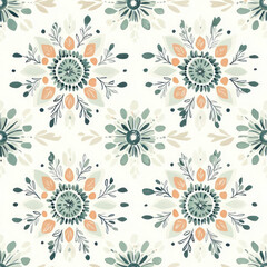 Floral pattern seamless design, repeat background design . seamless pattern. repeating pattern.