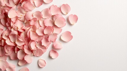 Obraz premium Gentle Rose Petal Array