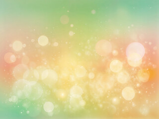 abstract background with bokeh