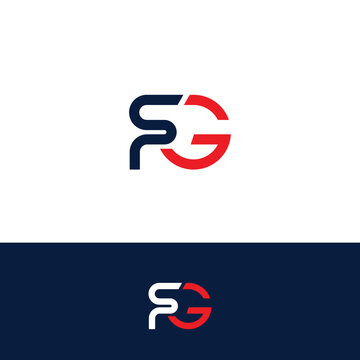 Minimal Creative Initial Based FG, GF logo. Letter SFG, GF creative elegant Monogram with black color
