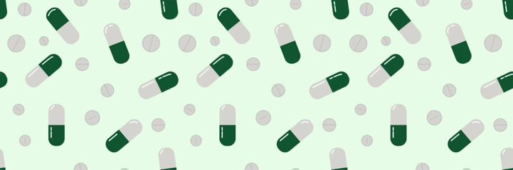 Pills pattern color 1 long