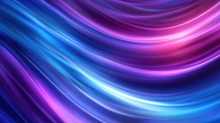 Fototapeta premium Abstract Swirling Neon Colors Background