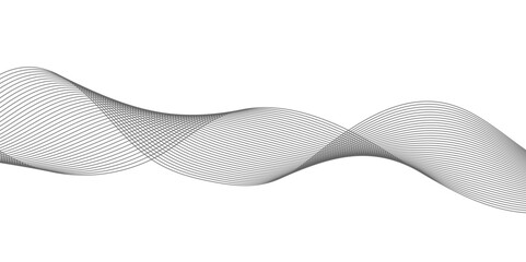 Abstract wave line for banner, wallpaper background with wave design.	
