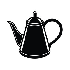 a vector illustration of a teapot.