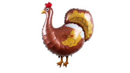 Colorful turkey balloon for festive occasions